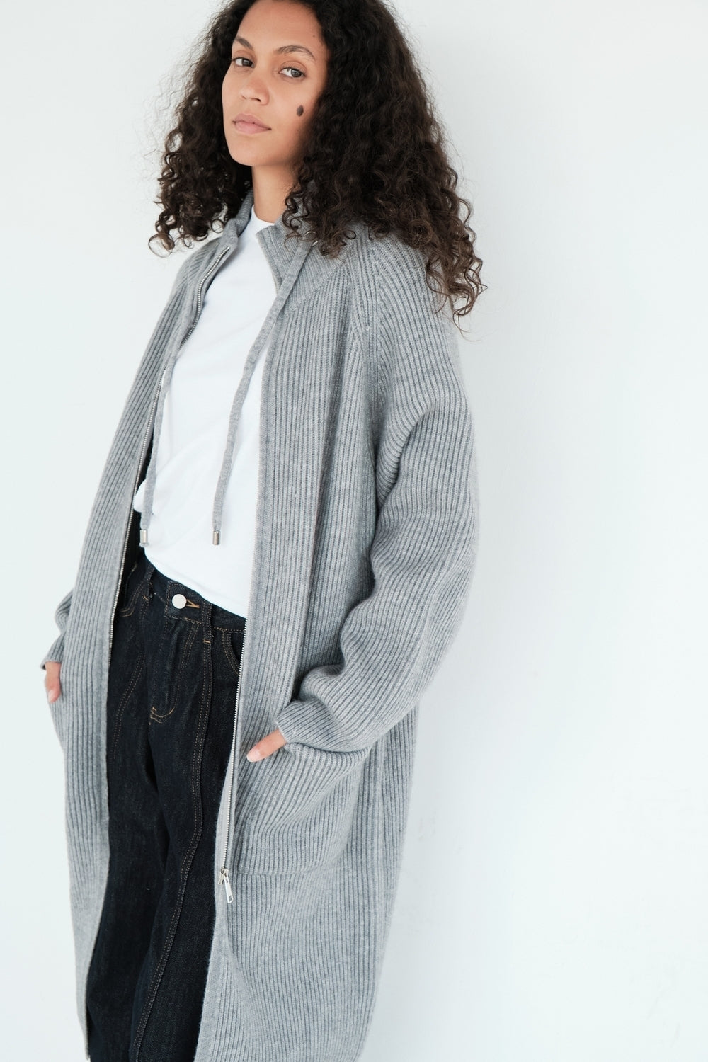 GILET DAEL GRIS