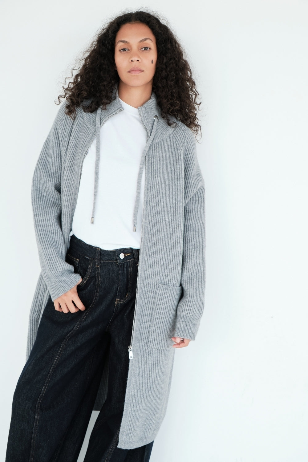 GILET DAEL GRIS