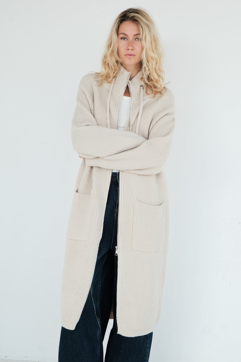 GILET DAEL CREME