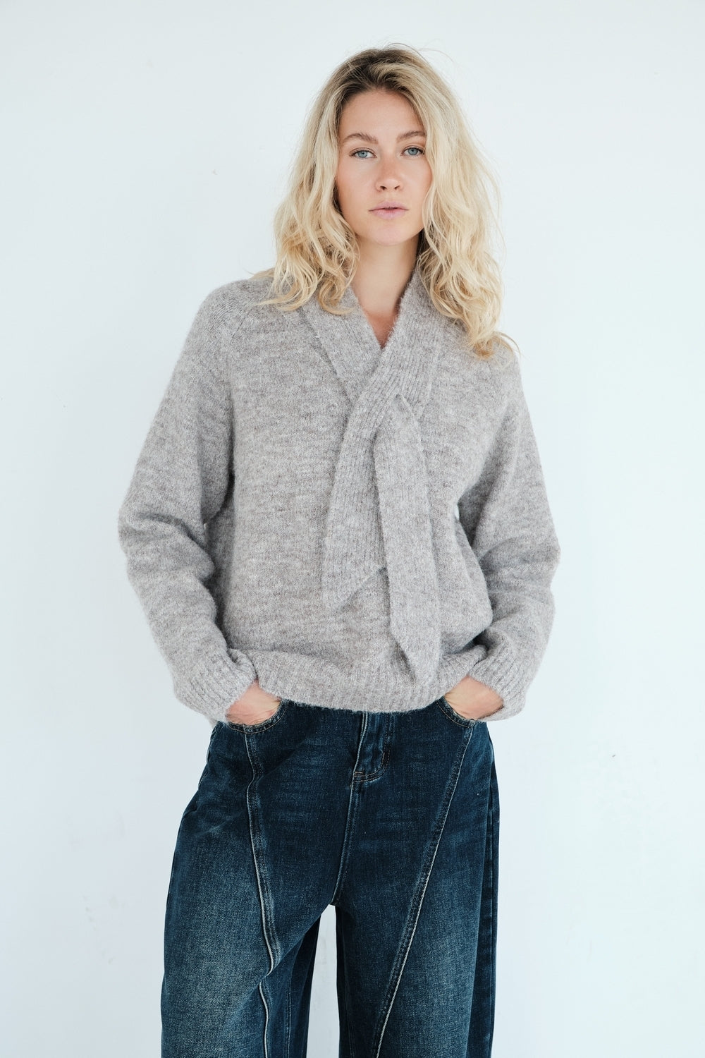 PULL KENZA TAUPE