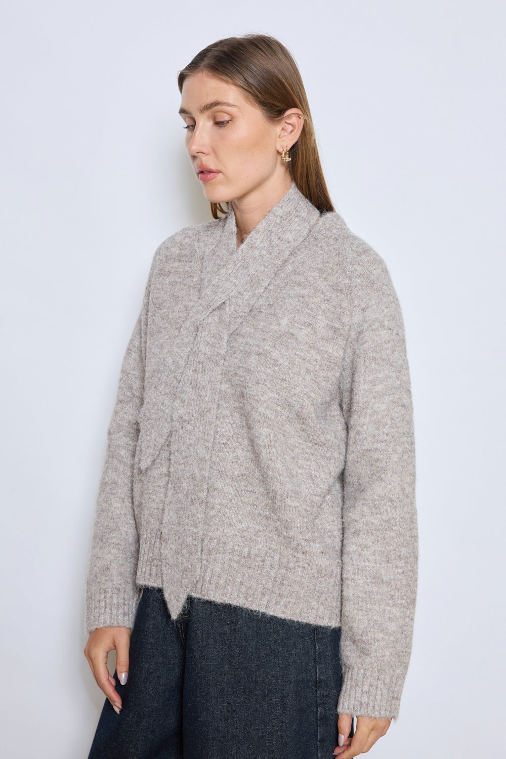PULL KENZA TAUPE