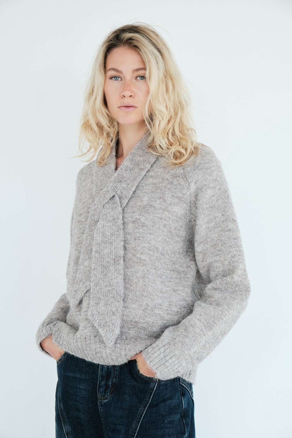 PULL KENZA TAUPE