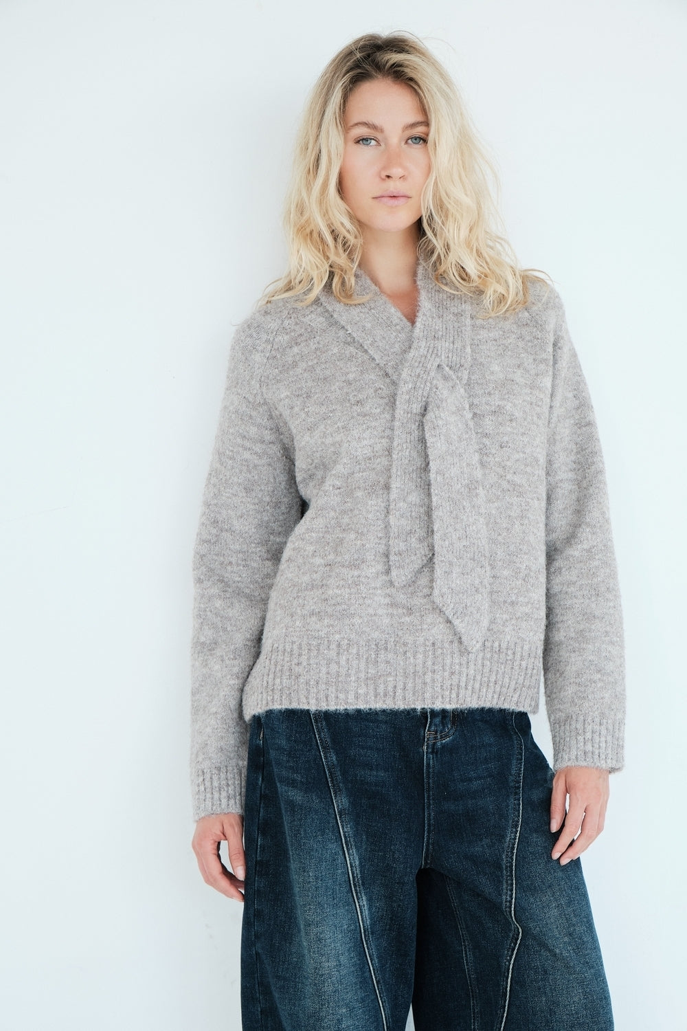 PULL KENZA TAUPE