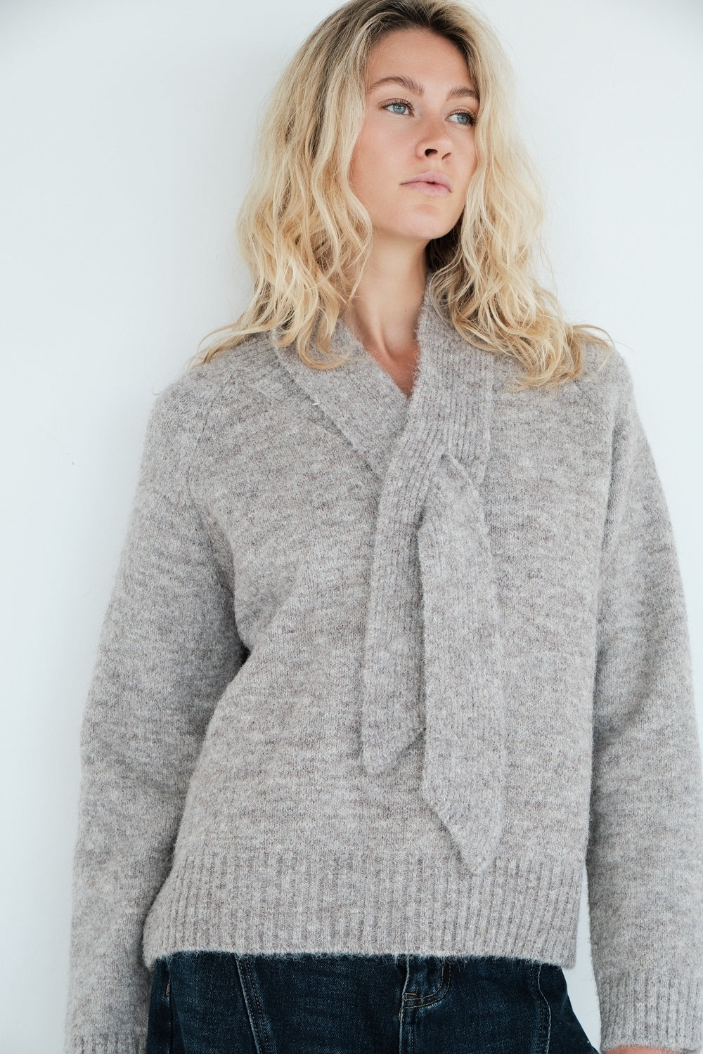 PULL KENZA TAUPE
