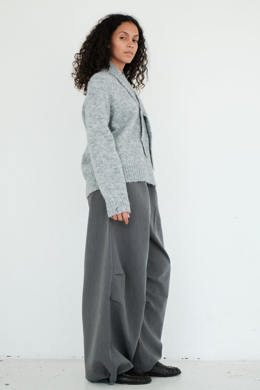 KENZA GREY SWEATER