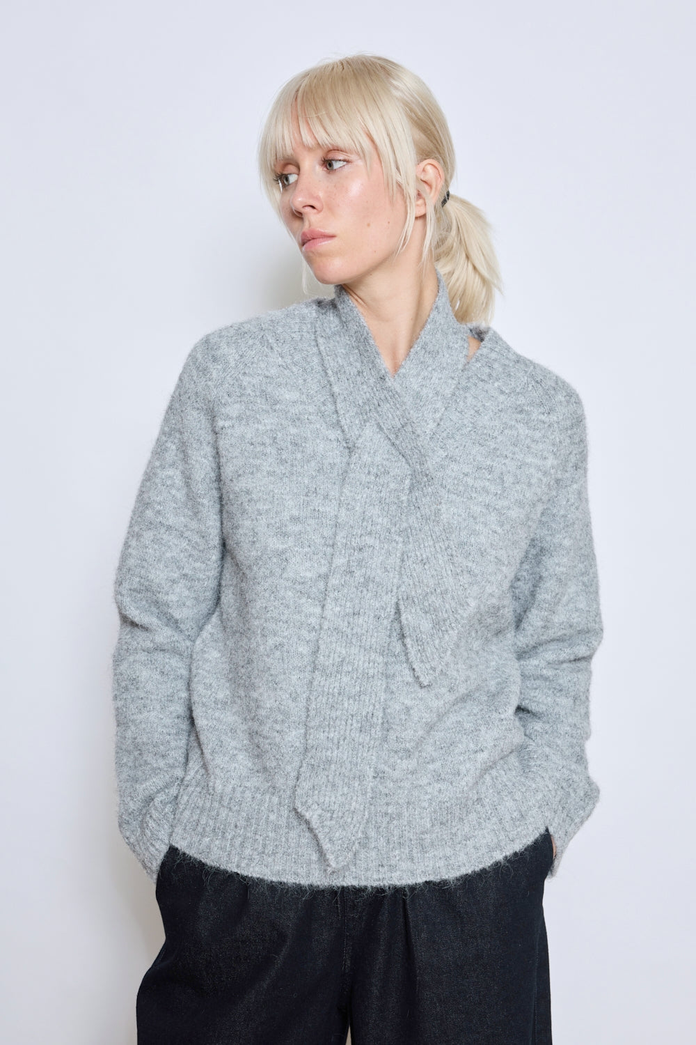 PULL KENZA GRIS