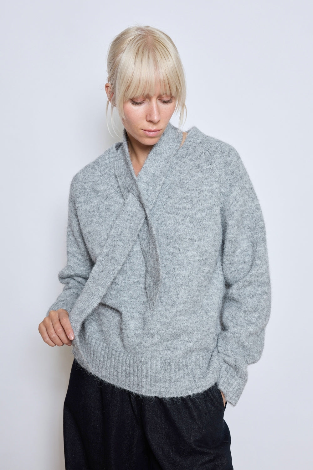 PULL KENZA GRIS