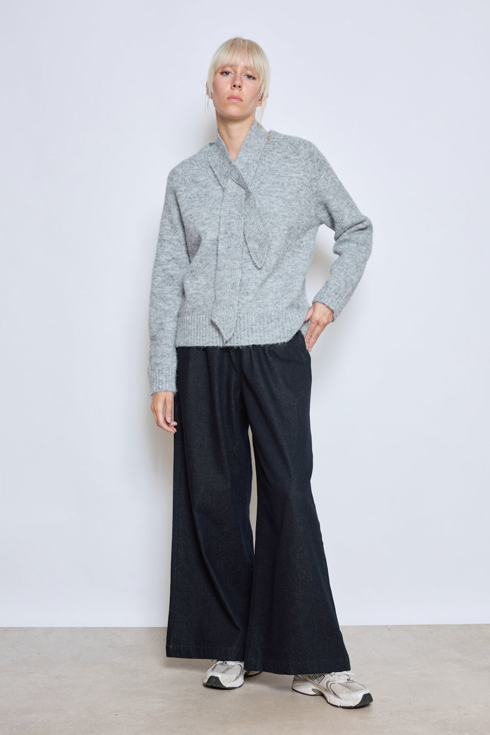 PULL KENZA GRIS