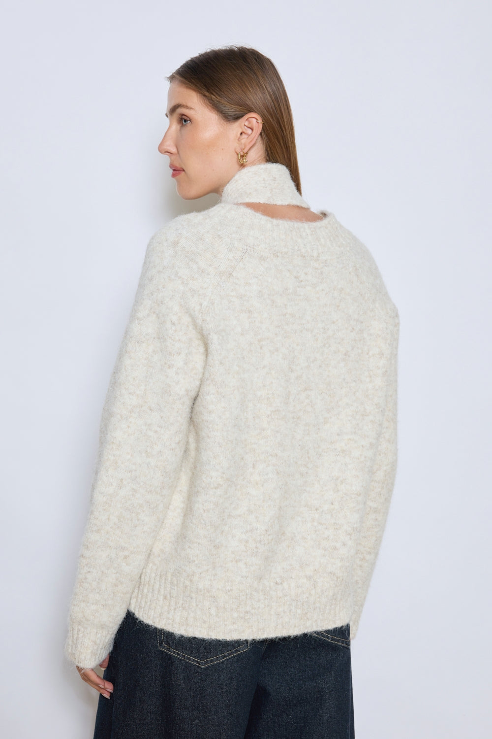 PULL KENZA ECRU
