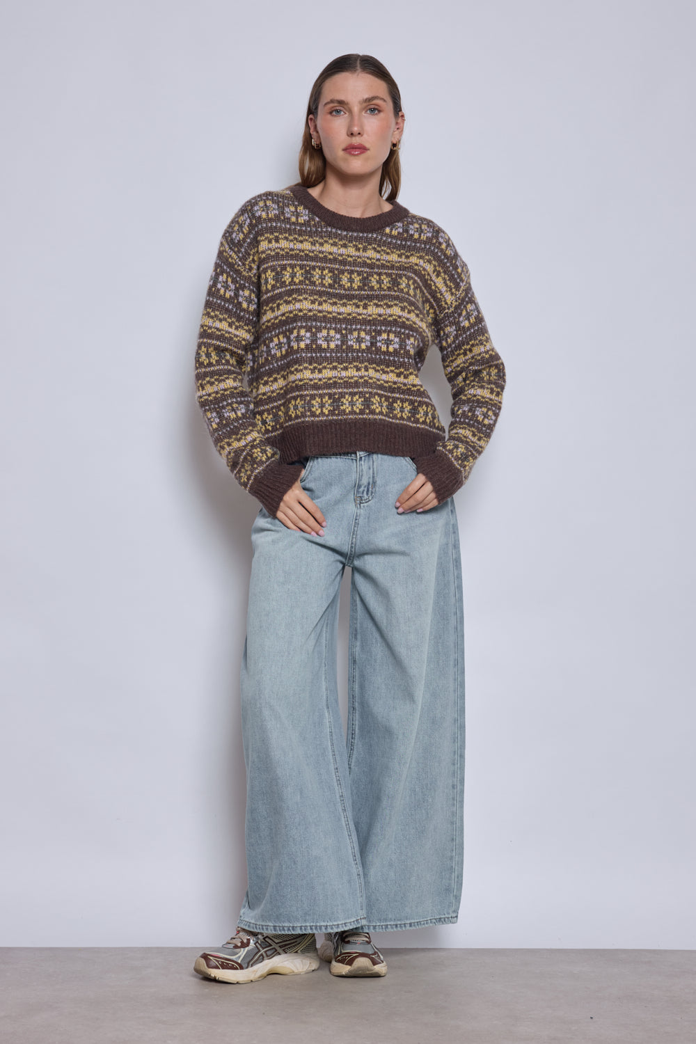 PULL TESSA CHOCOLAT
