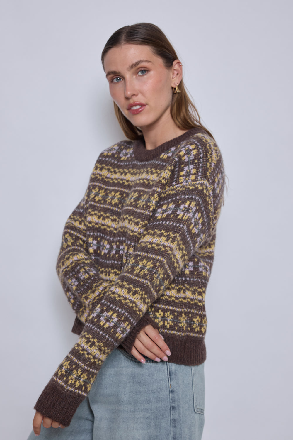 PULL TESSA CHOCOLAT
