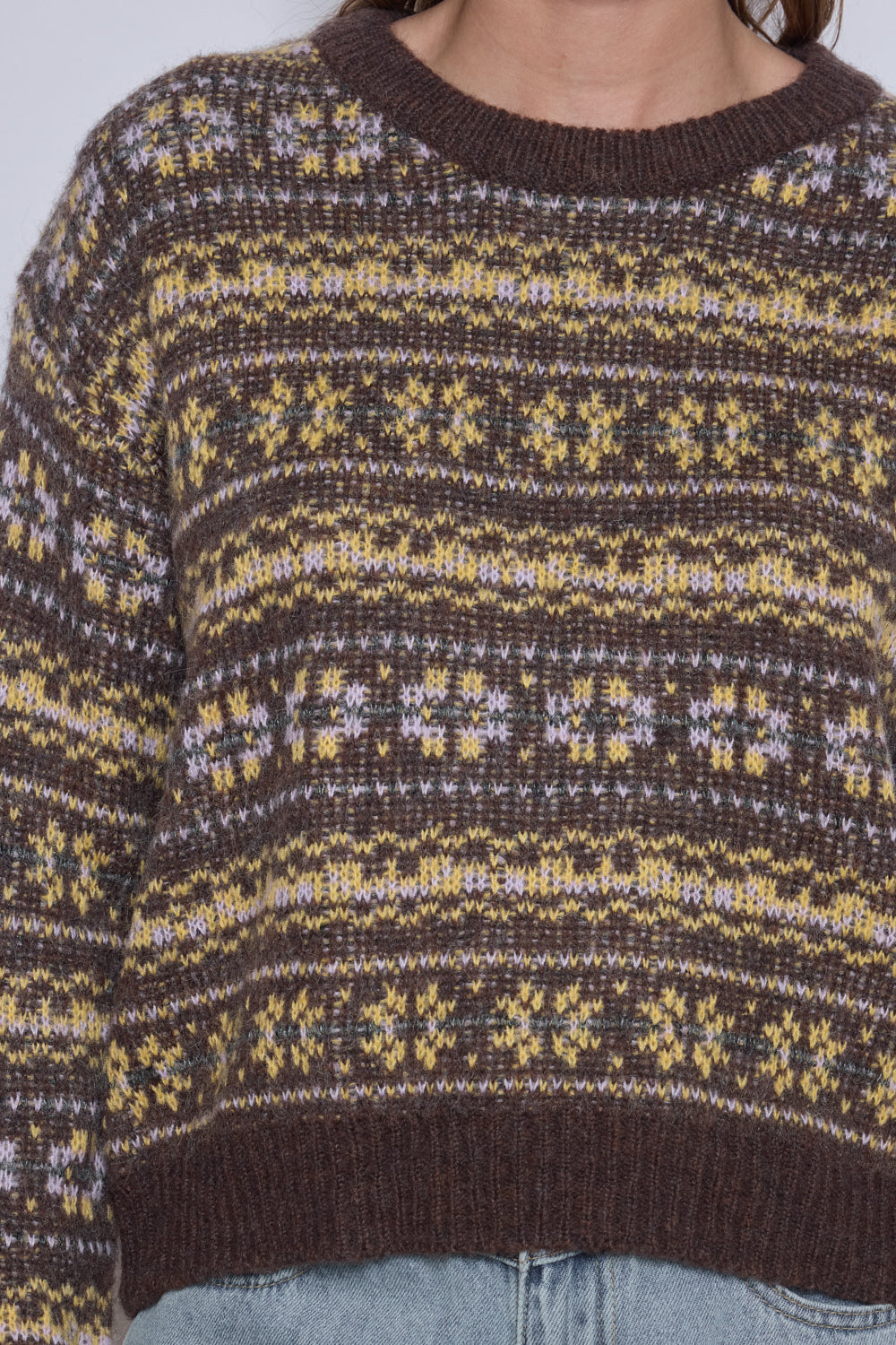 PULL TESSA CHOCOLAT