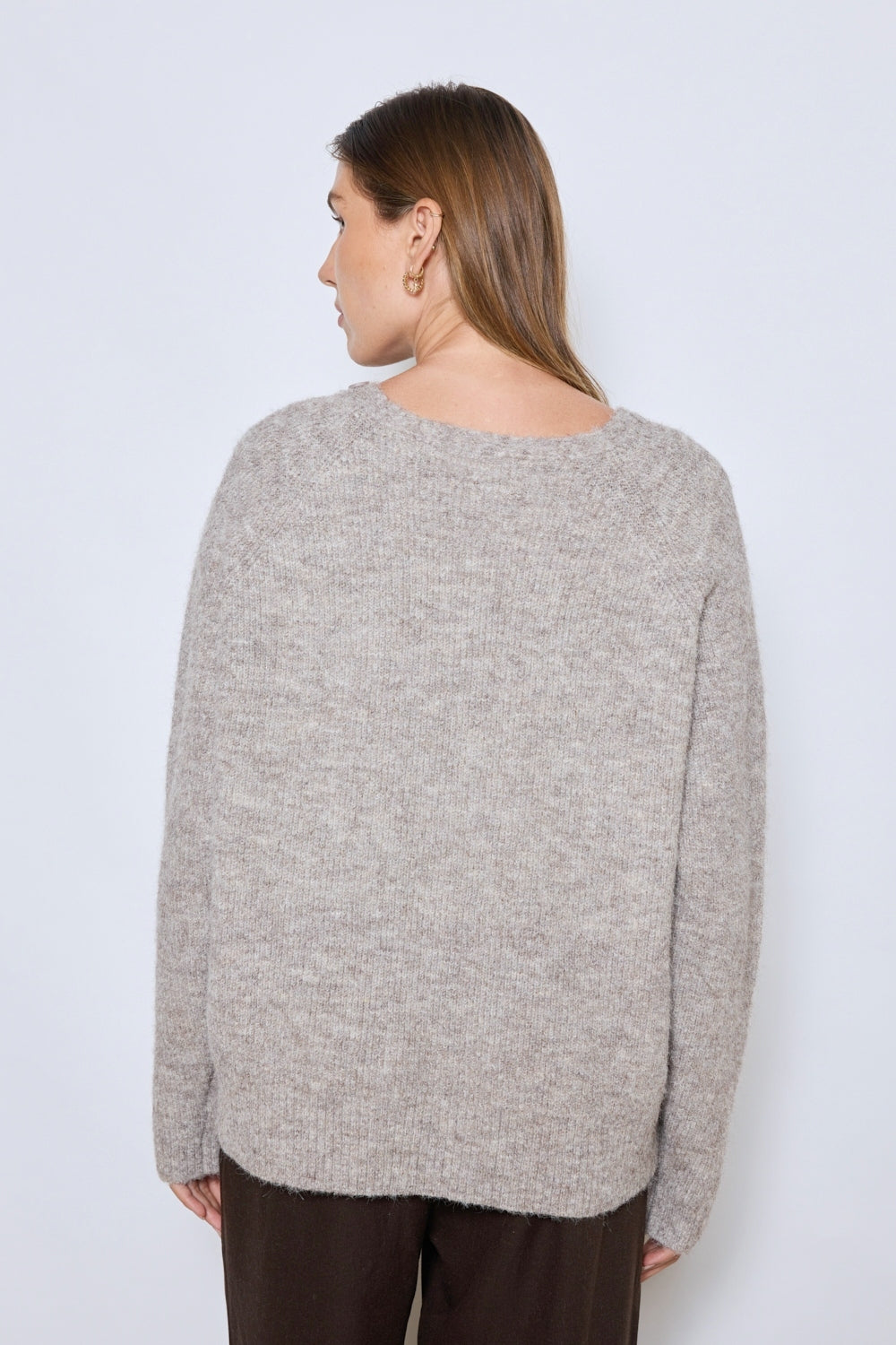 PULL AURELIE TAUPE