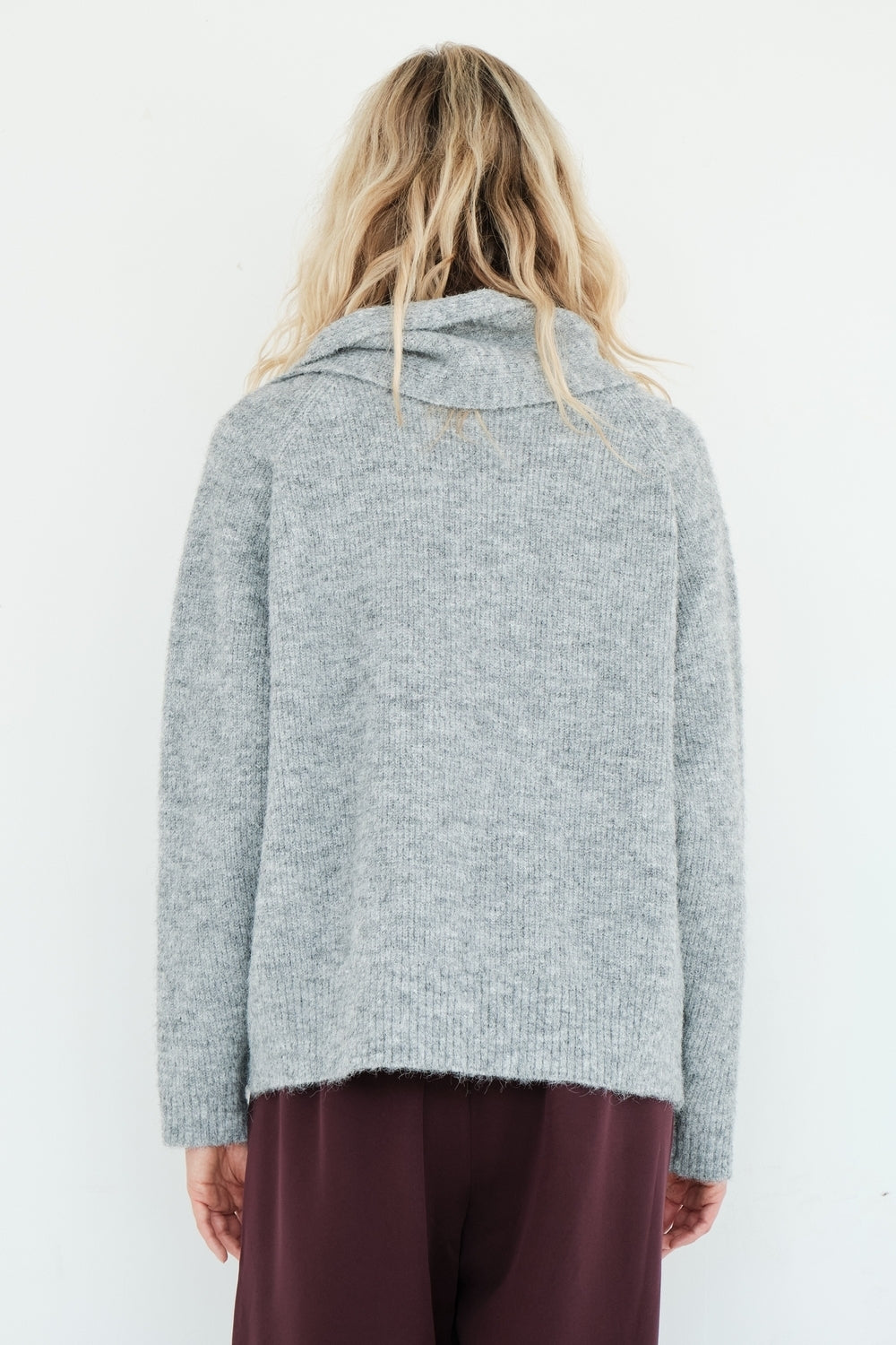 PULL AURELIE GRIS