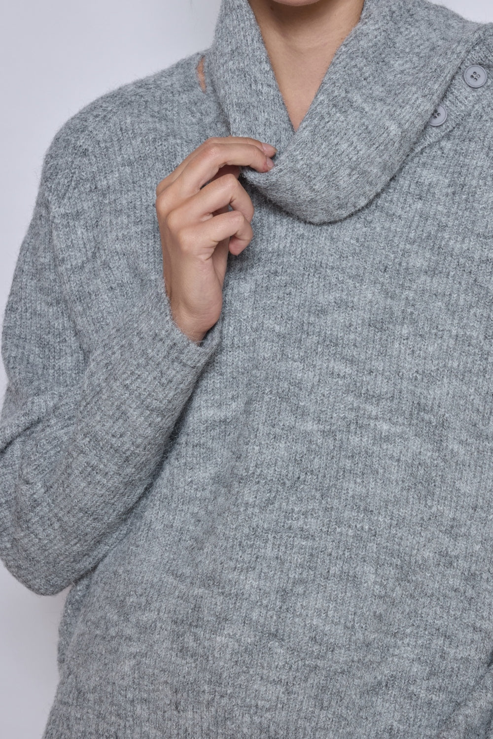 PULL AURELIE GRIS
