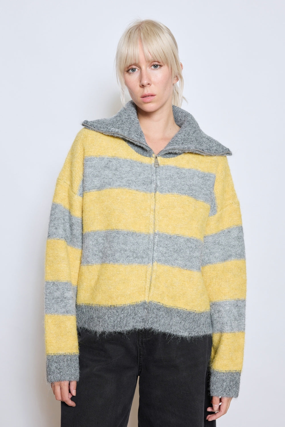 GILET NAWEL GRIS