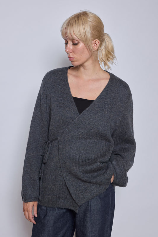 PULL PORTEFEUILLE LOU GRIS