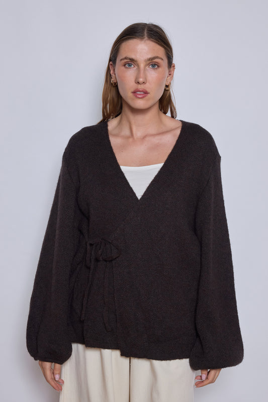 PULL PORTEFEUILLE LOU CHOCOLAT