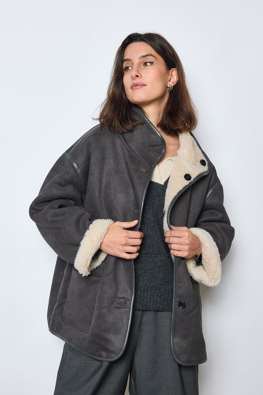MANTEAU EMMA REVERSIBLE