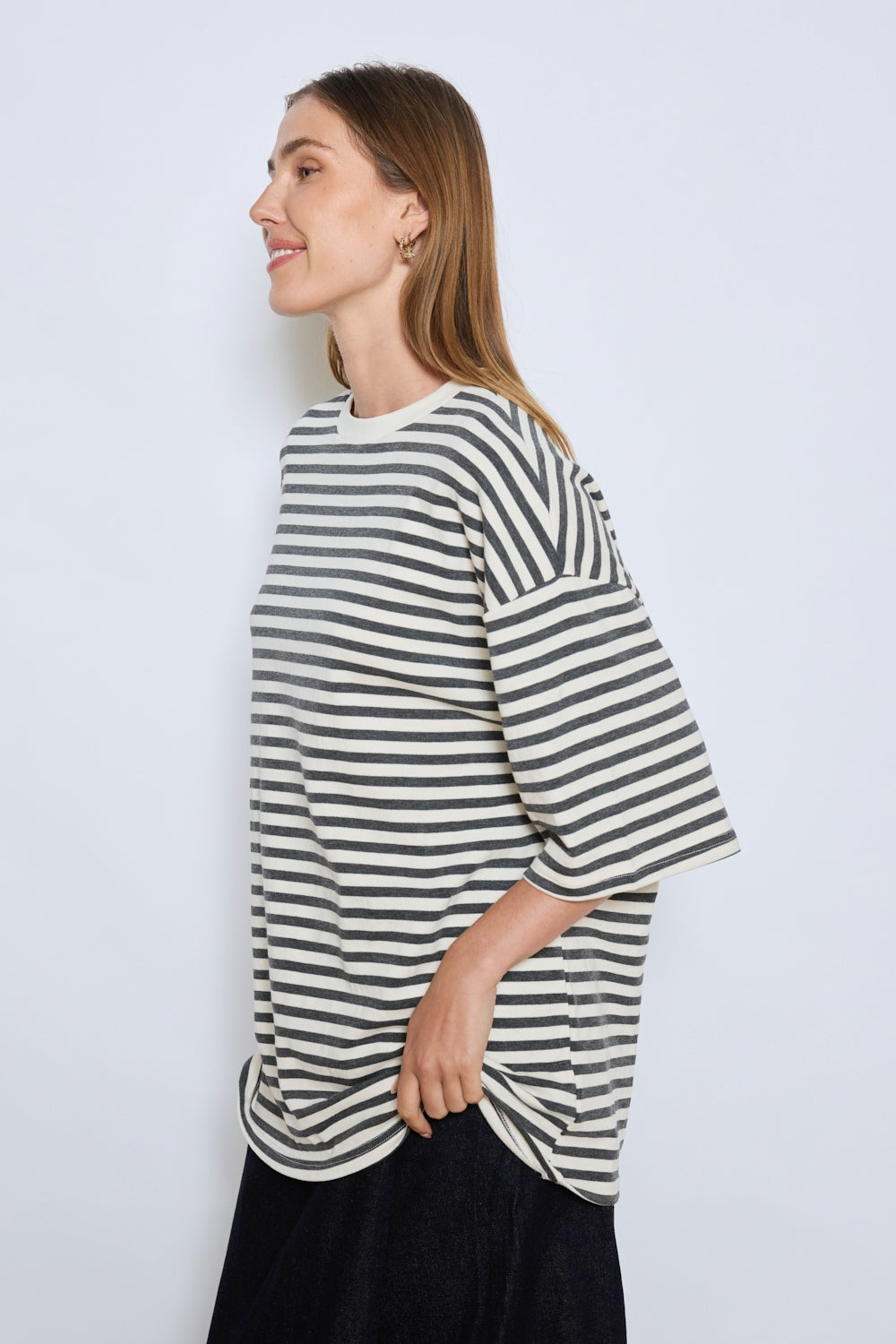 T-SHIRT NINA GRIS