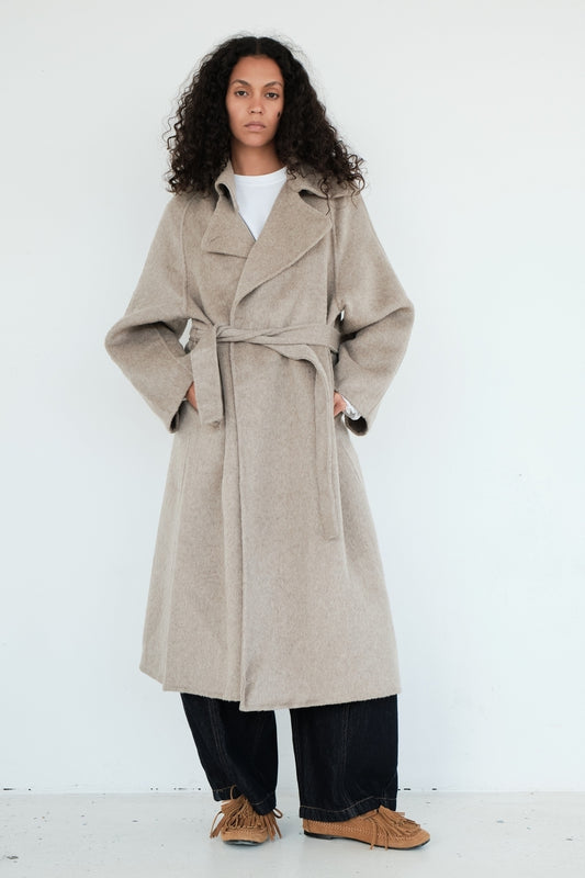 MANTEAU CATHY BEIGE