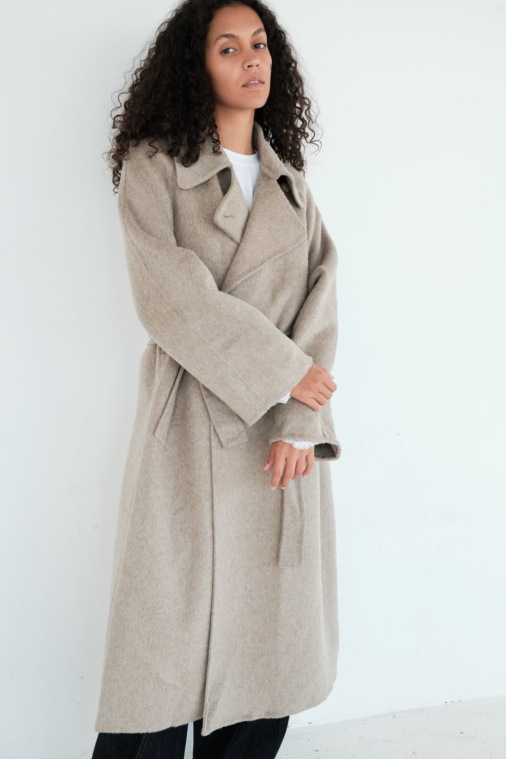 CATHY BEIGE COAT