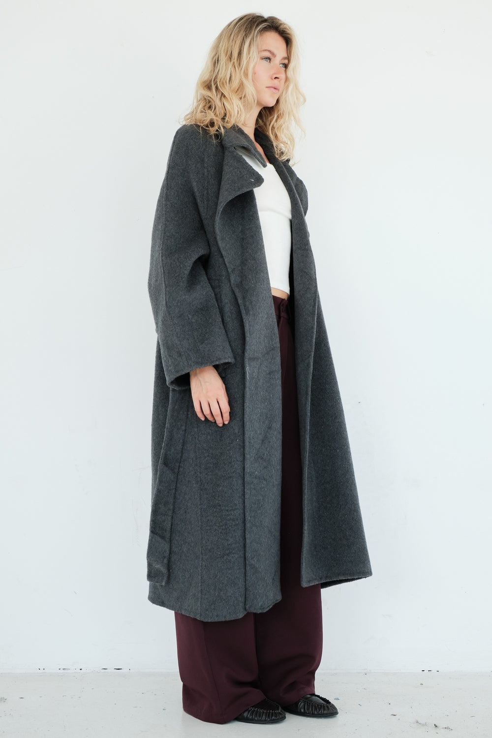 MANTEAU CATHY GRIS