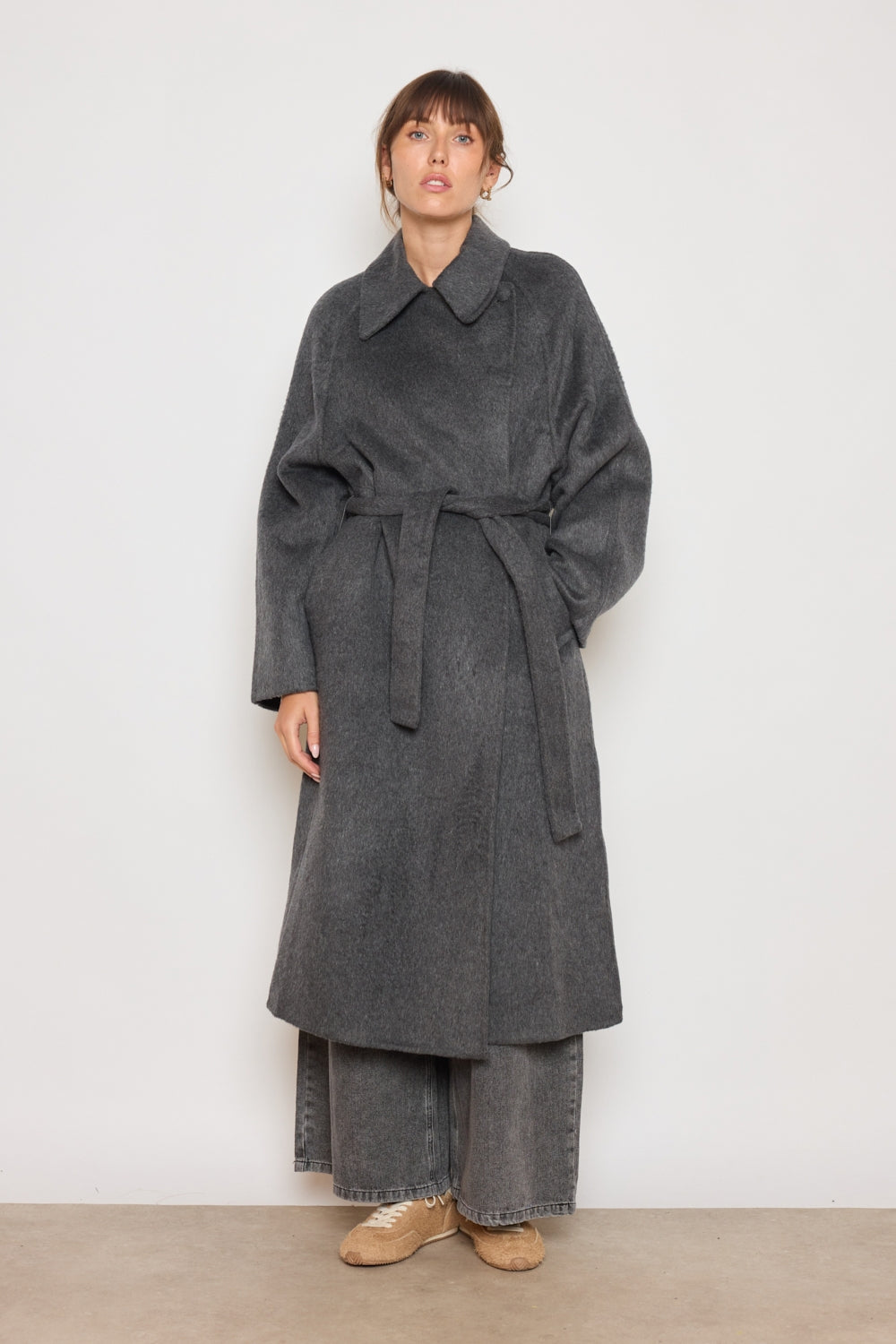 MANTEAU CATHY GRIS