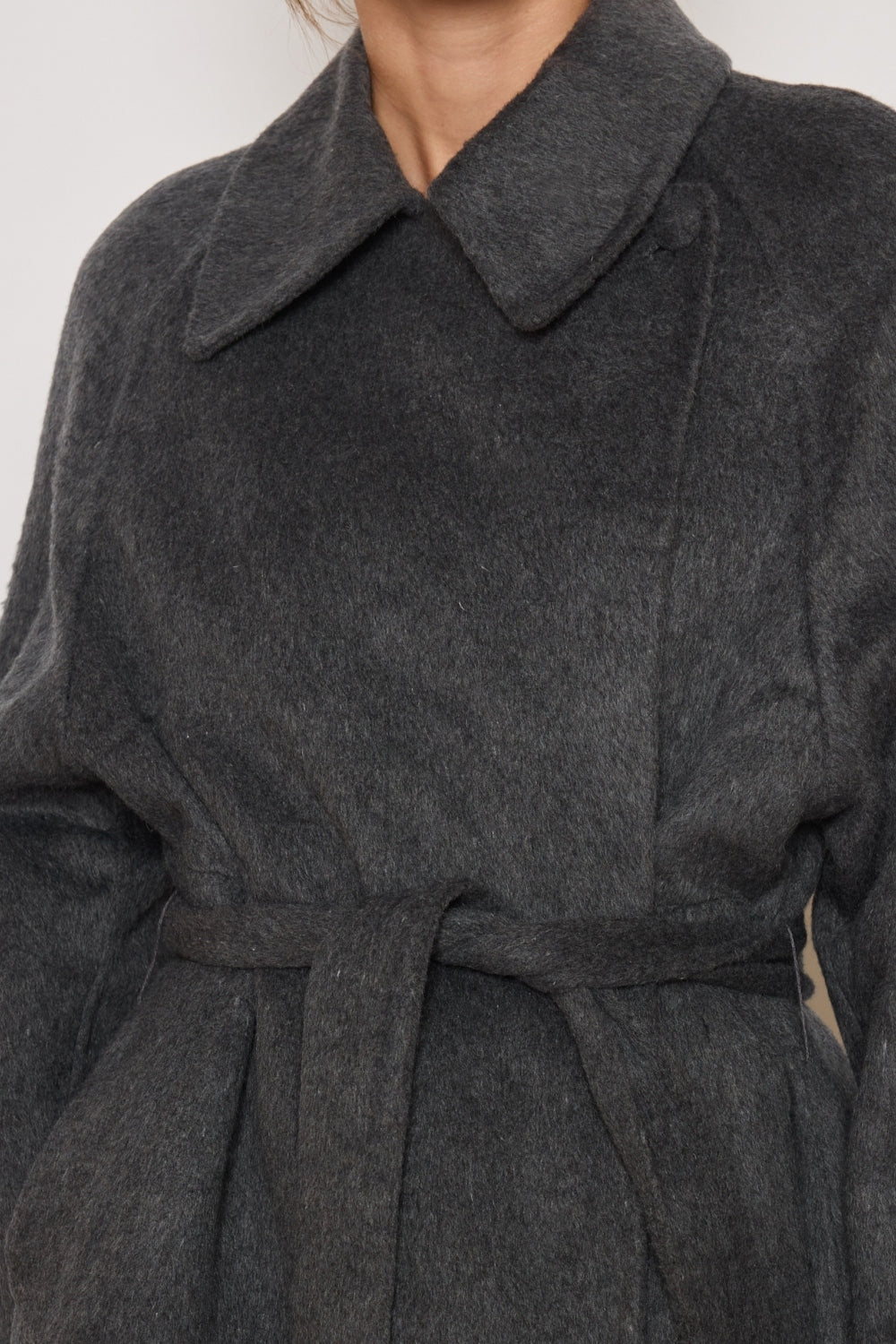 MANTEAU CATHY GRIS