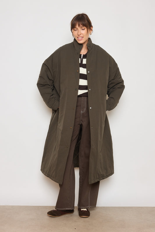 MANTEAU CELIA KAKI