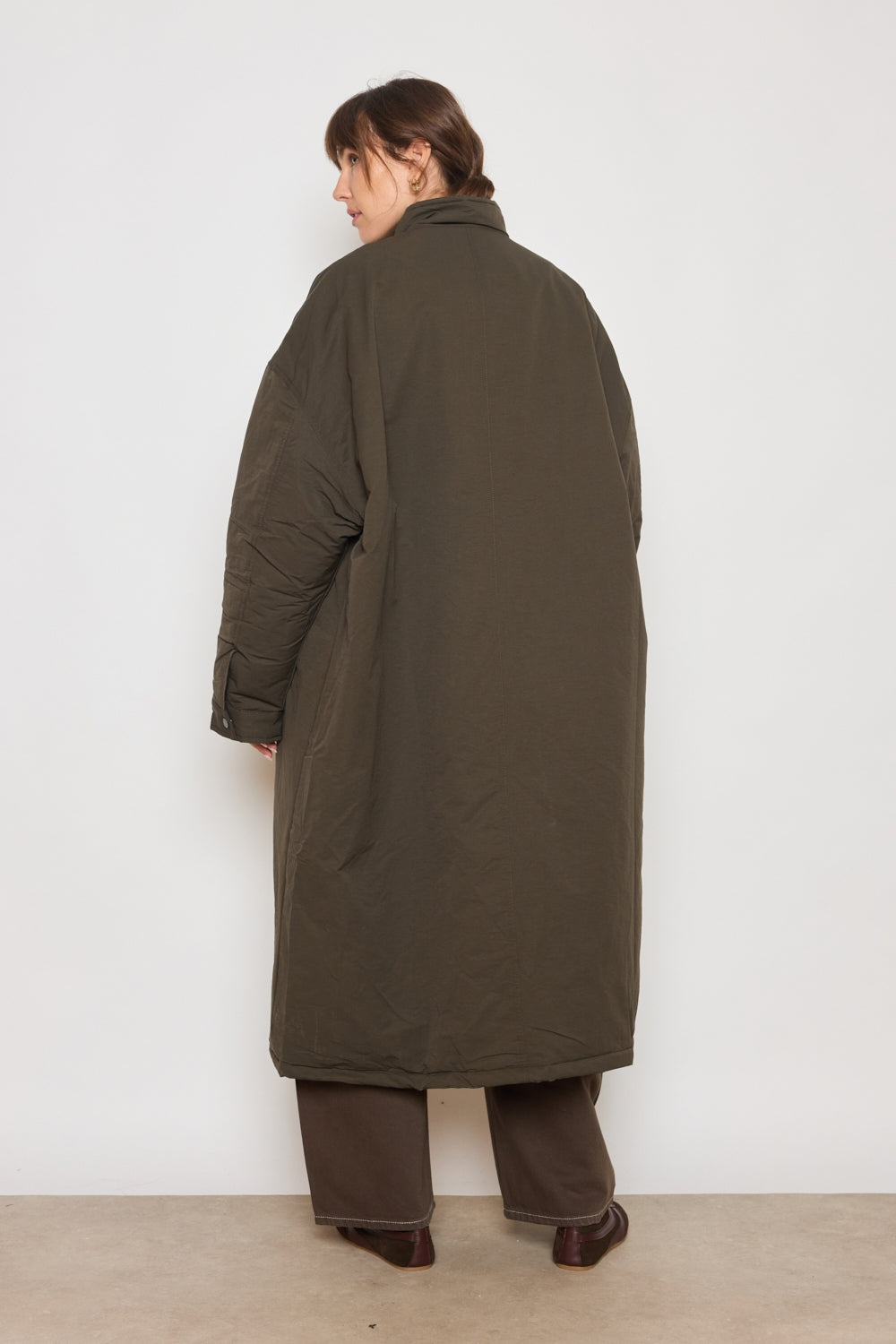 MANTEAU CELIA KAKI