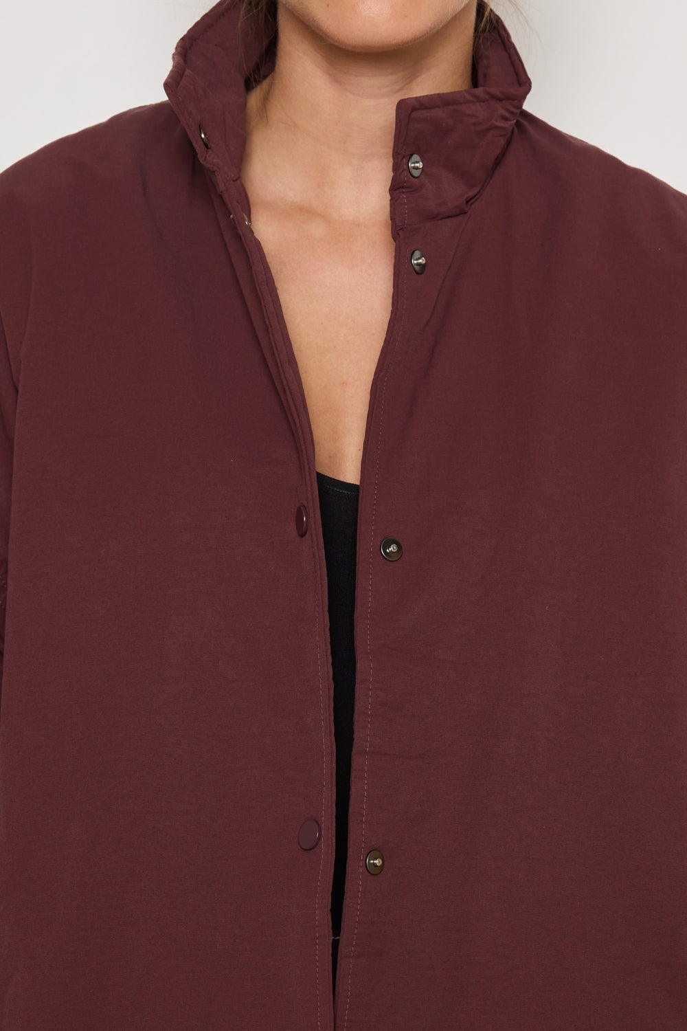 MANTEAU LOLA PRUNE