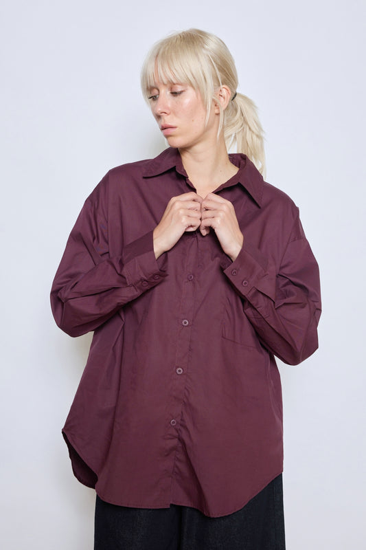 CHEMISE LETTY PRUNE