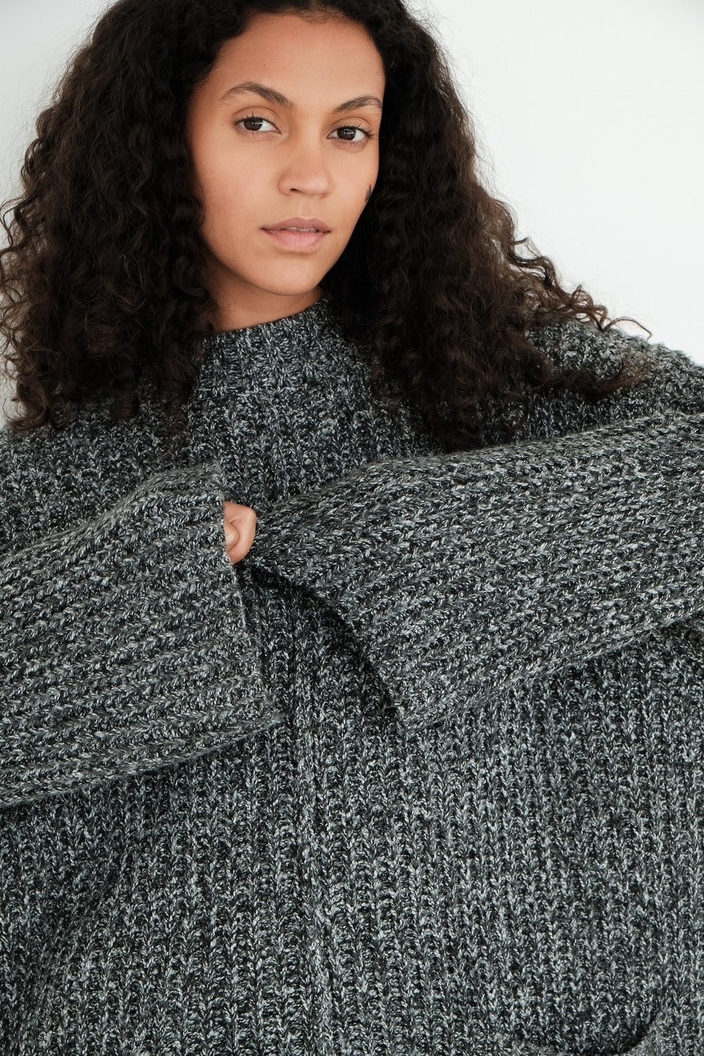 GREY TILDA SWEATER