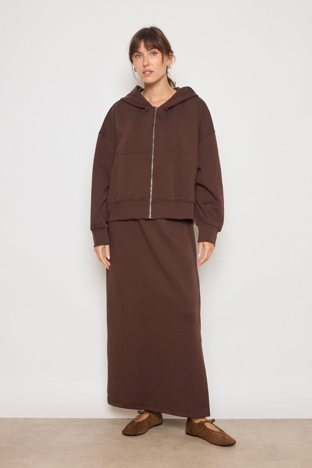 GILET NELLY CHOCOLAT