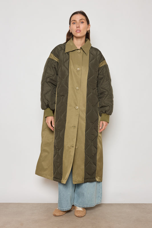 MANTEAU NOLAN VERT