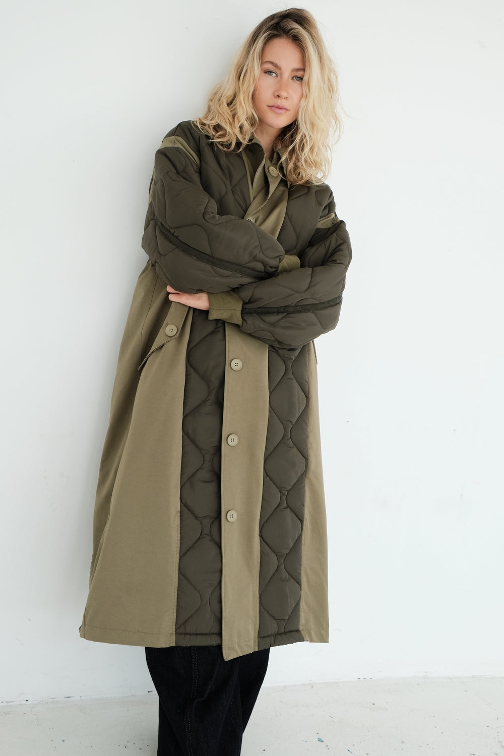 MANTEAU NOLAN VERT