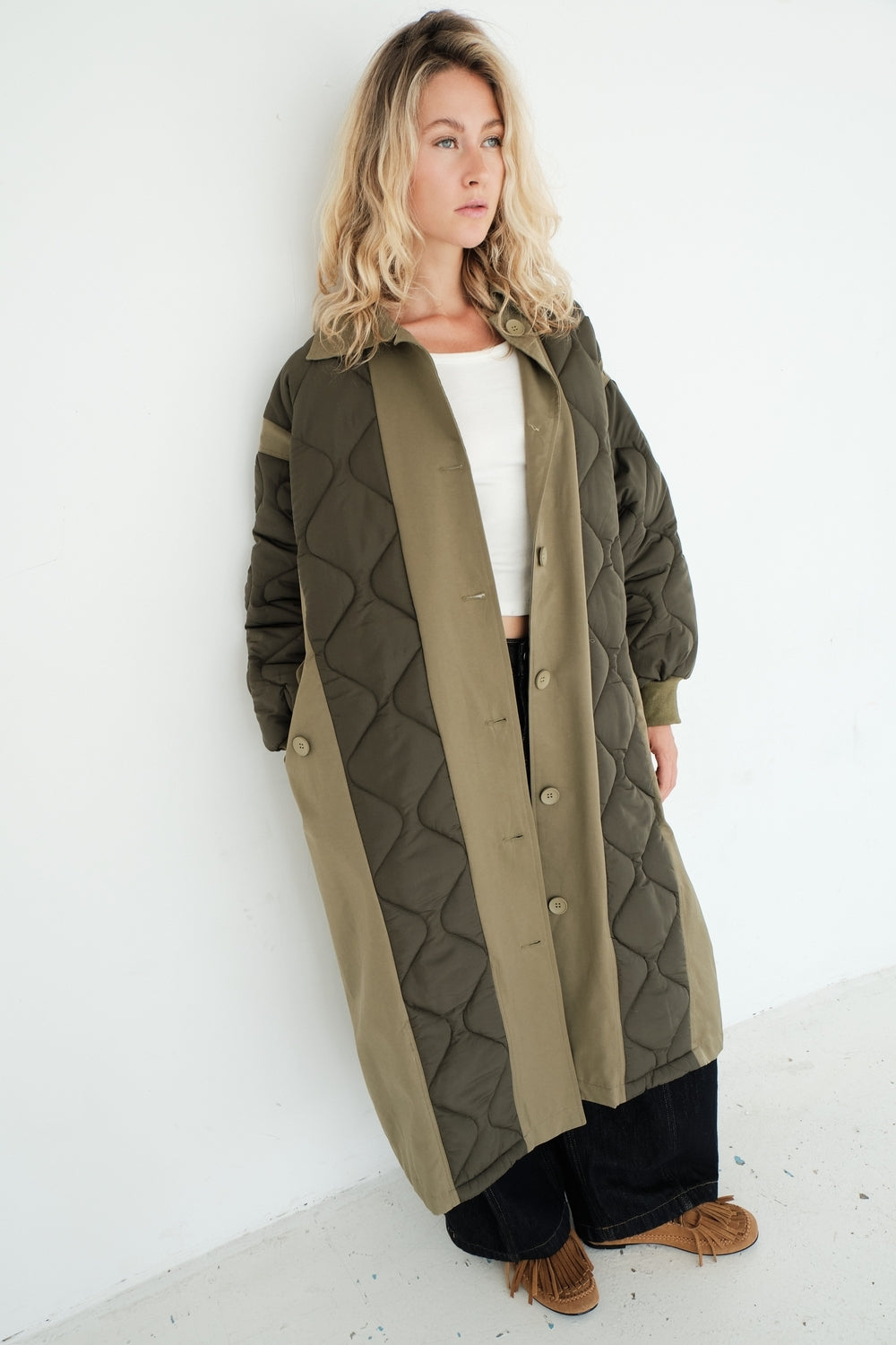 MANTEAU NOLAN VERT