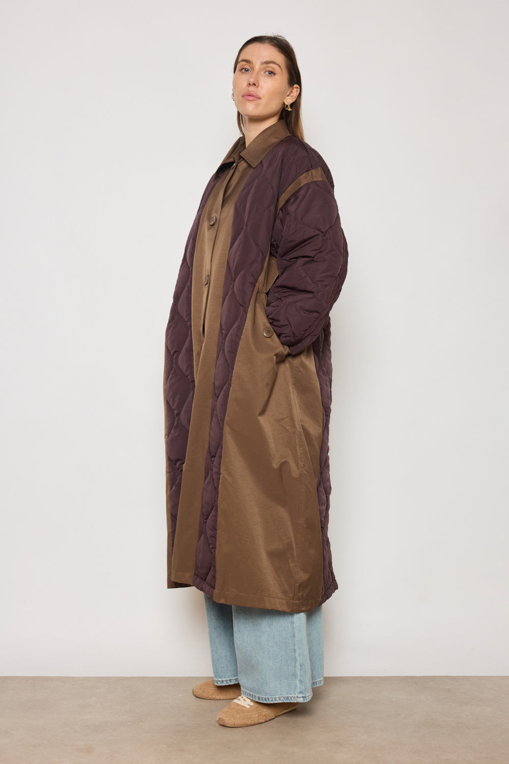 MANTEAU NOLAN CHOCOLAT
