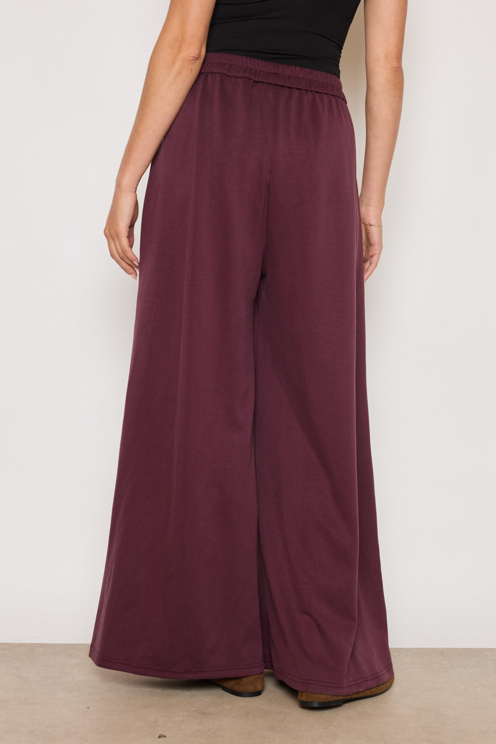 PANTALON COLIN PRUNE