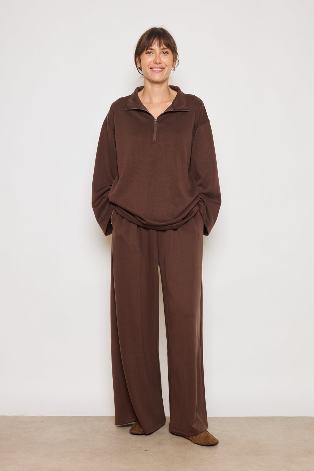 PANTALON COLIN CHOCOLAT