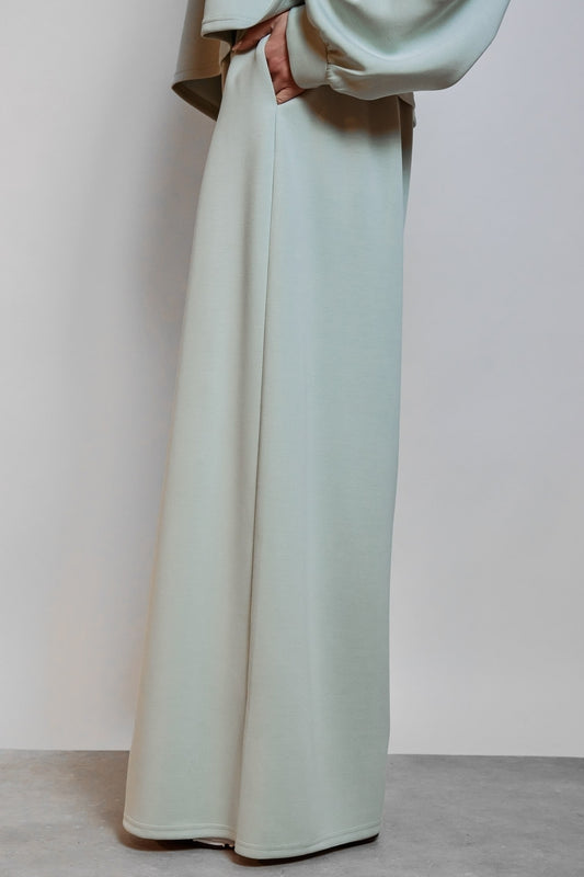 PANTALON COLIN VERT CLAIR