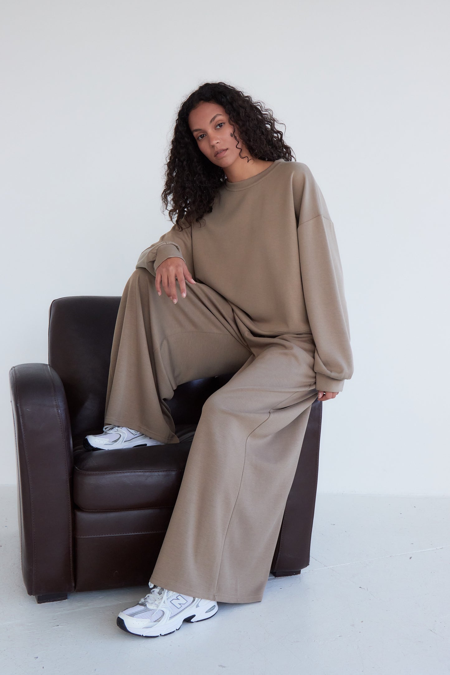PANTALON COLIN TAUPE