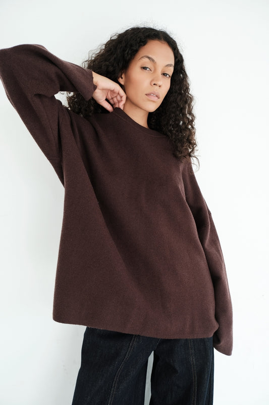 PULL KAEL CHOCOLAT