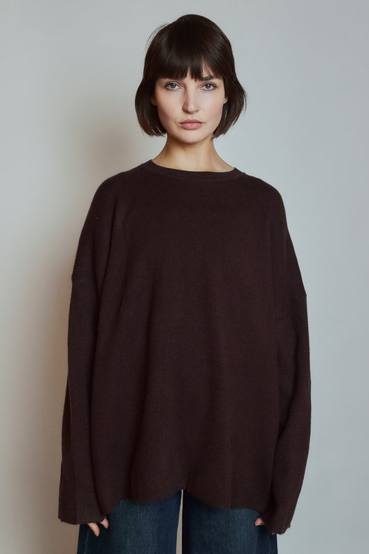 PULL KAEL CHOCOLAT