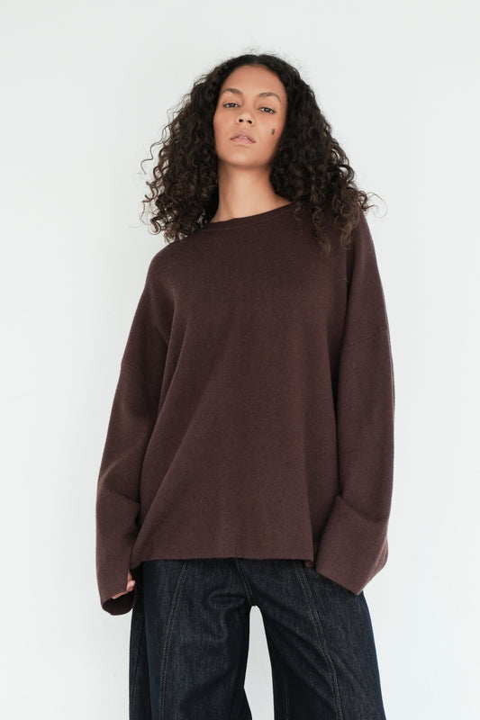 PULL KAEL CHOCOLAT
