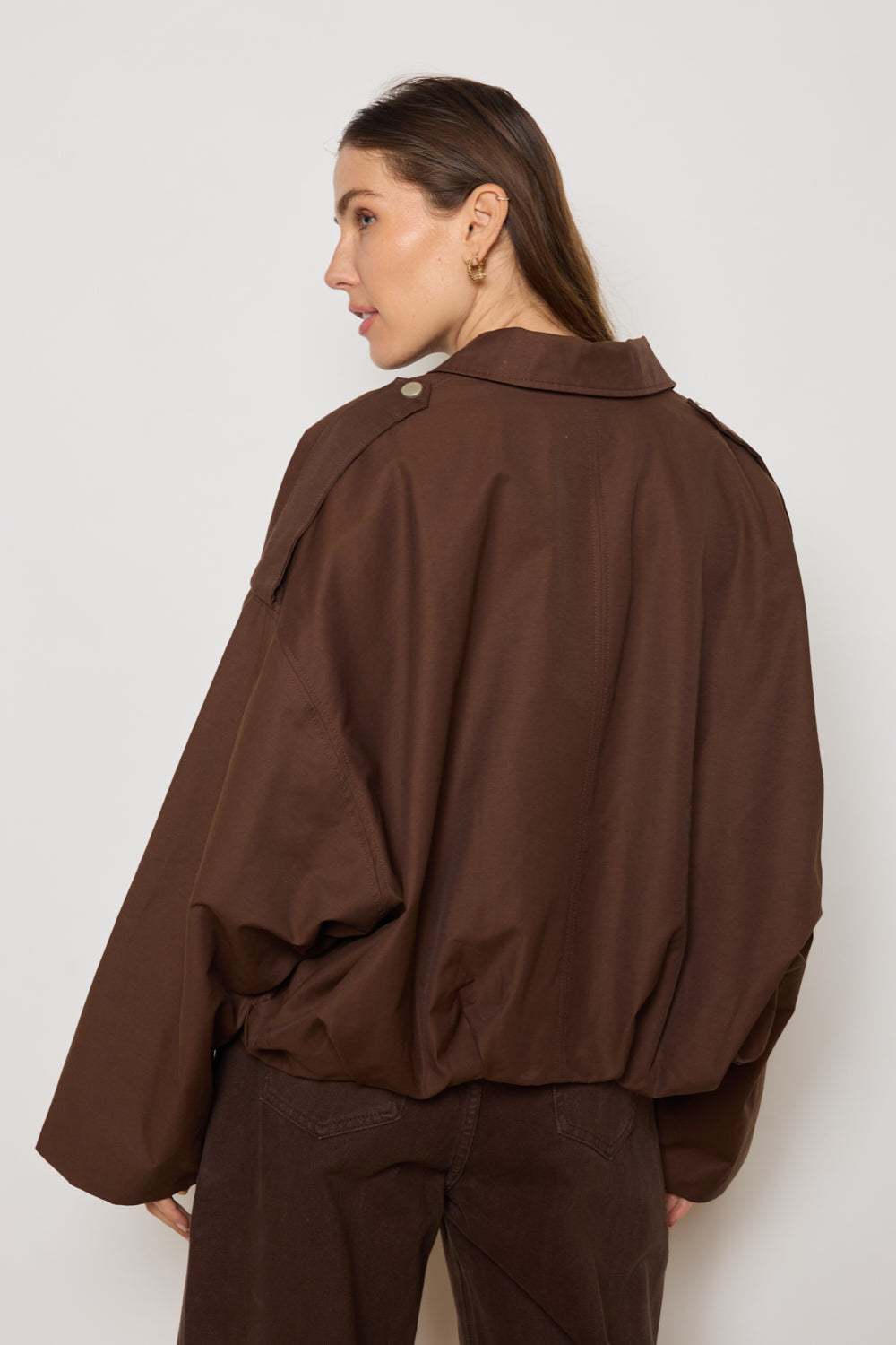 VESTE HELOISE CHOCOLAT