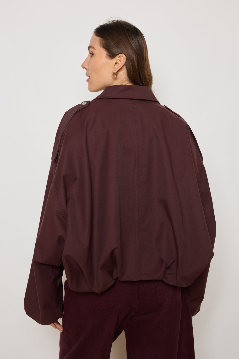 VESTE HELOISE PRUNE