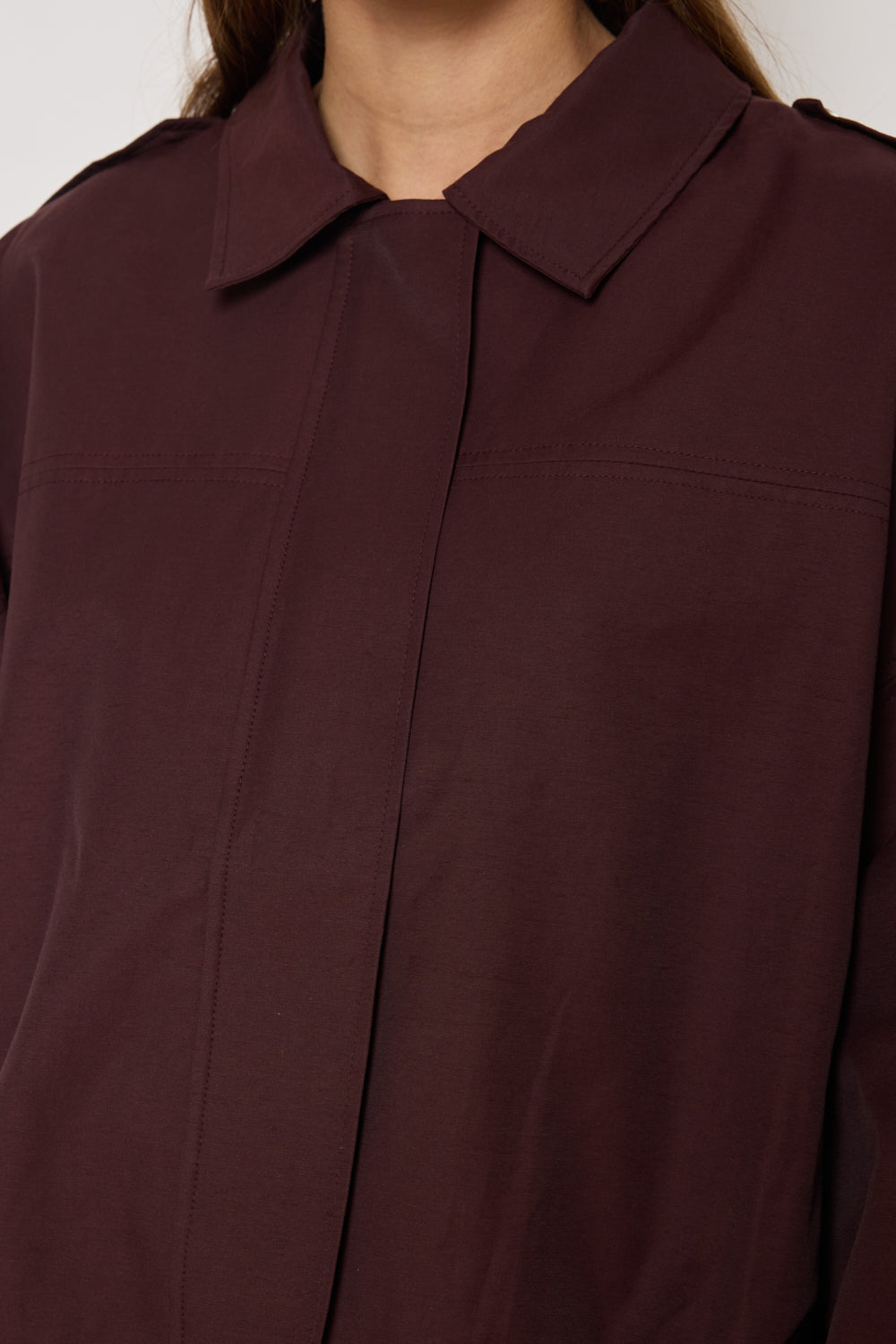 VESTE HELOISE PRUNE