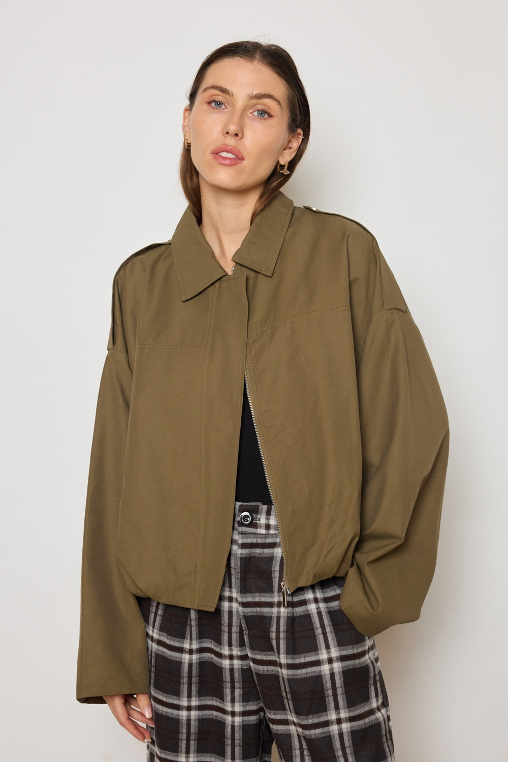 VESTE HELOISE KAKI